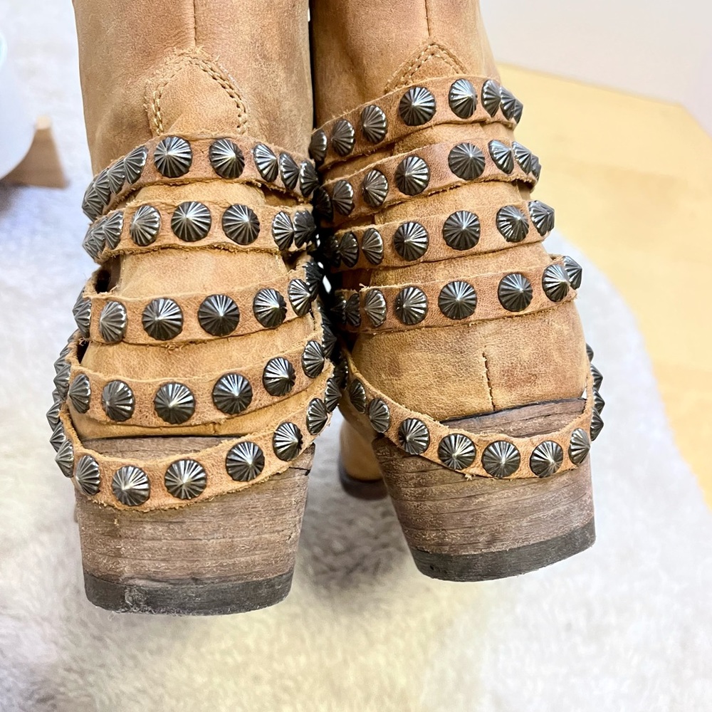 *Steve By Steve Madden | 'Jaane' Cognac Ankle Boo… - image 7